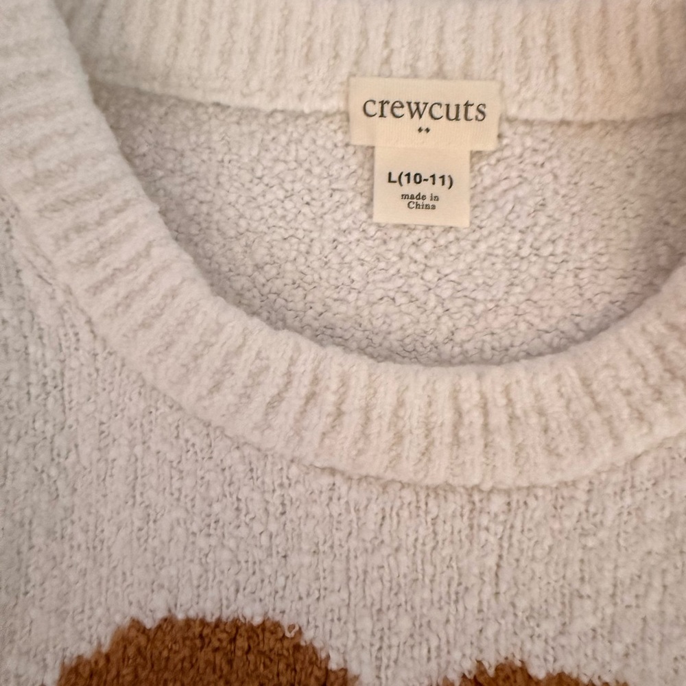 J. Crew Crew Cuts Fuzzy Sweater
